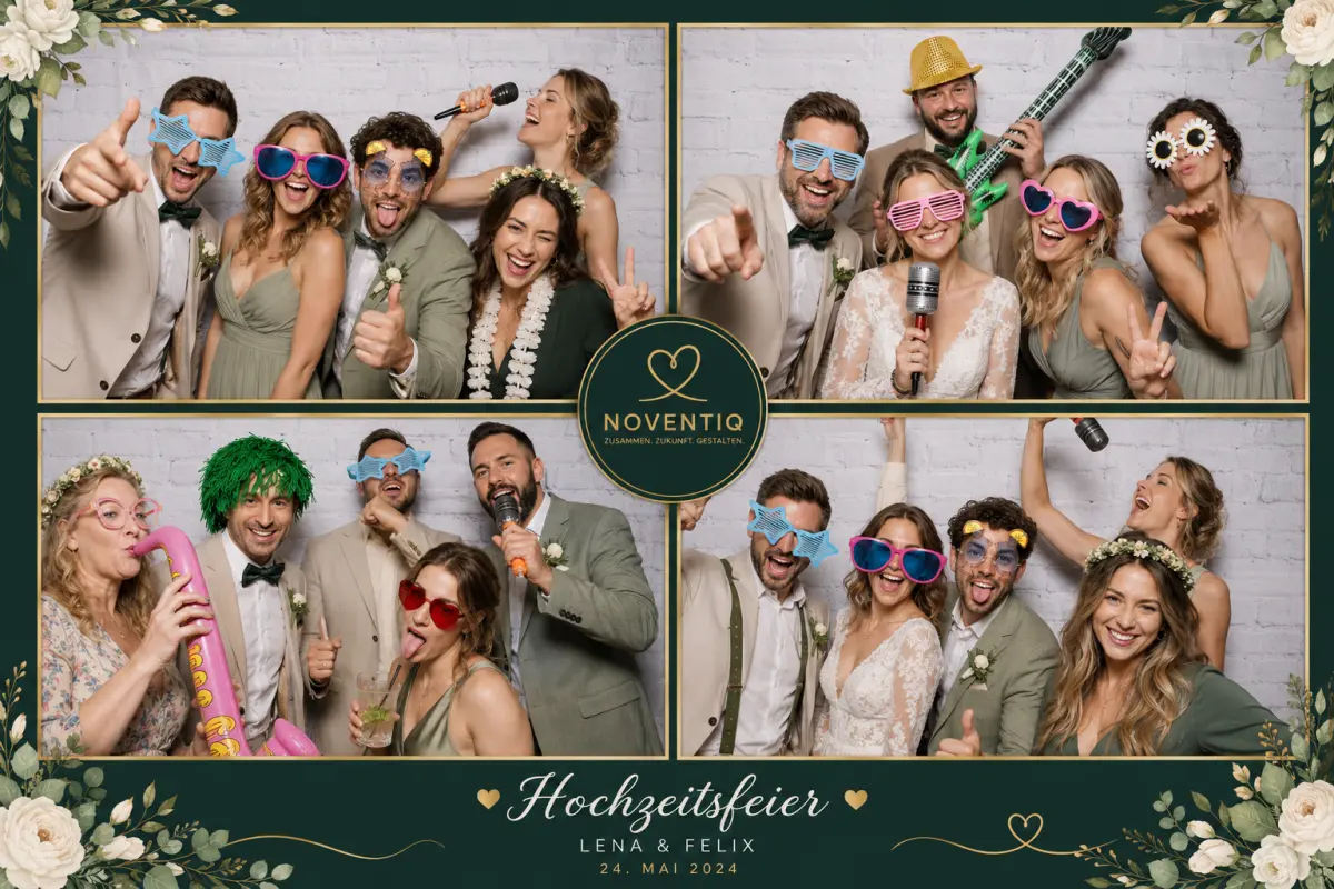 Fotobox Hochzeit in Düsseldorf-Pempelfort